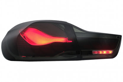 OLED Taillights Red Smoke Dynamic Sequential for BMW 4 Series F32 F33 F36 / M4 F82 F83 (2013–2019)