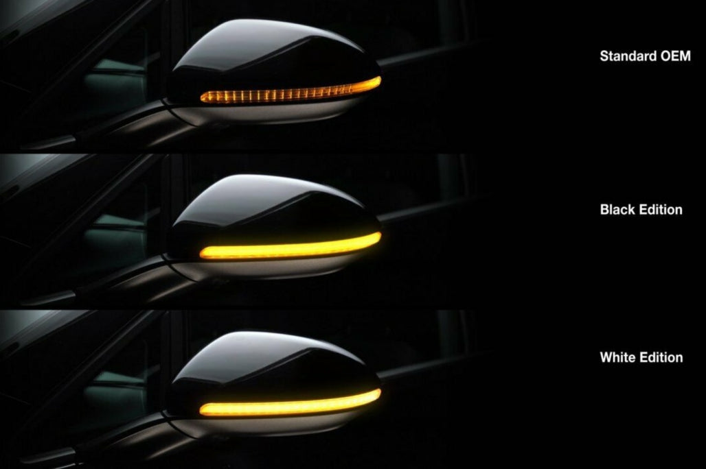 OSRAM Dynamic Full LED Mirror Indicators LEDriving DMI for Audi A4 / S4 / RS4 B9 & A5 / S5 / RS5 F5 (2015–) – White