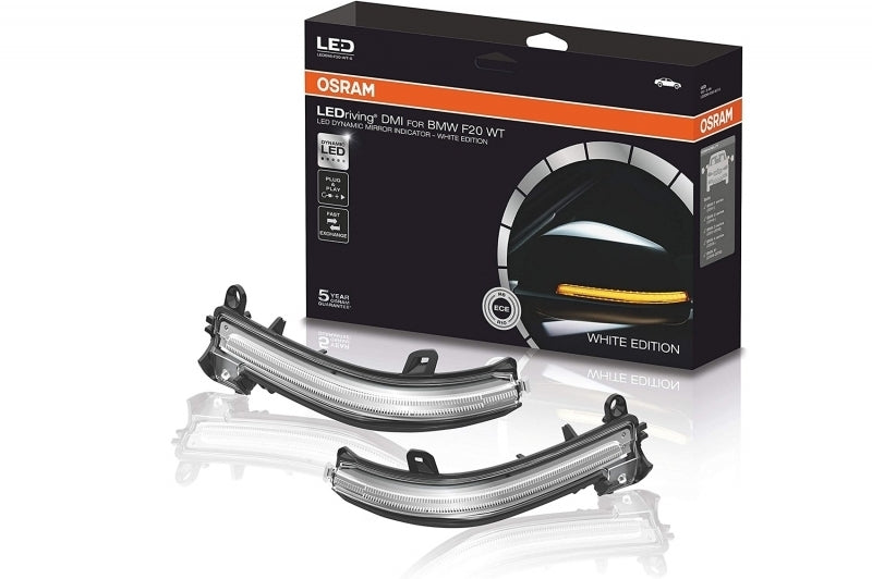 Osram LEDriving Full LED Headlights with Dynamic Mirror Indicators for BMW 1 Series F20 F21 (06.2011–03.2015)