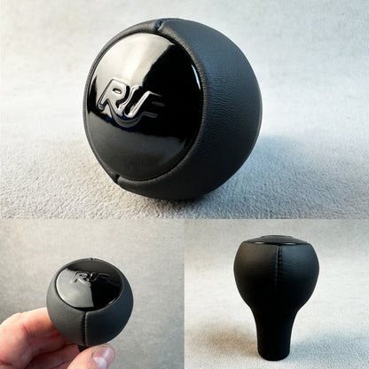 Porsche 930 Turbo RUF gear shift knob with gloss black logo