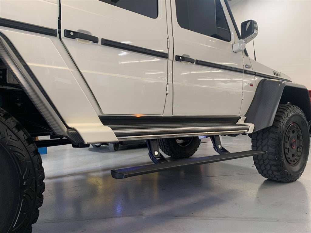 Power Electric Running Boards Side Steps for Mercedes G-Class W463 (2008–2018) 5 Door LWB
