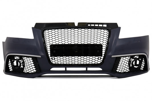 RS3 Design Front Bumper for Audi A3 8P Facelift Sportback  Hatchback  Convertible (2009–2012)