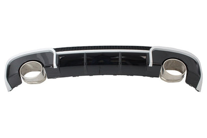 RS3 Style Rear Bumper Diffuser with Exhaust Tips for Audi A3 8V Hatchback / Sportback (2012–2015)