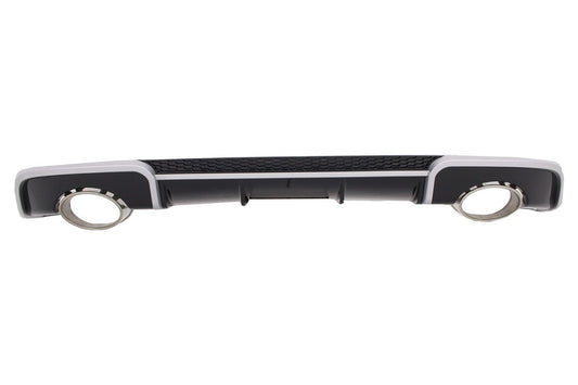 RS3 Style Rear Bumper Diffuser with Exhaust Tips for Audi A3 8V Hatchback / Sportback (2012–2015)