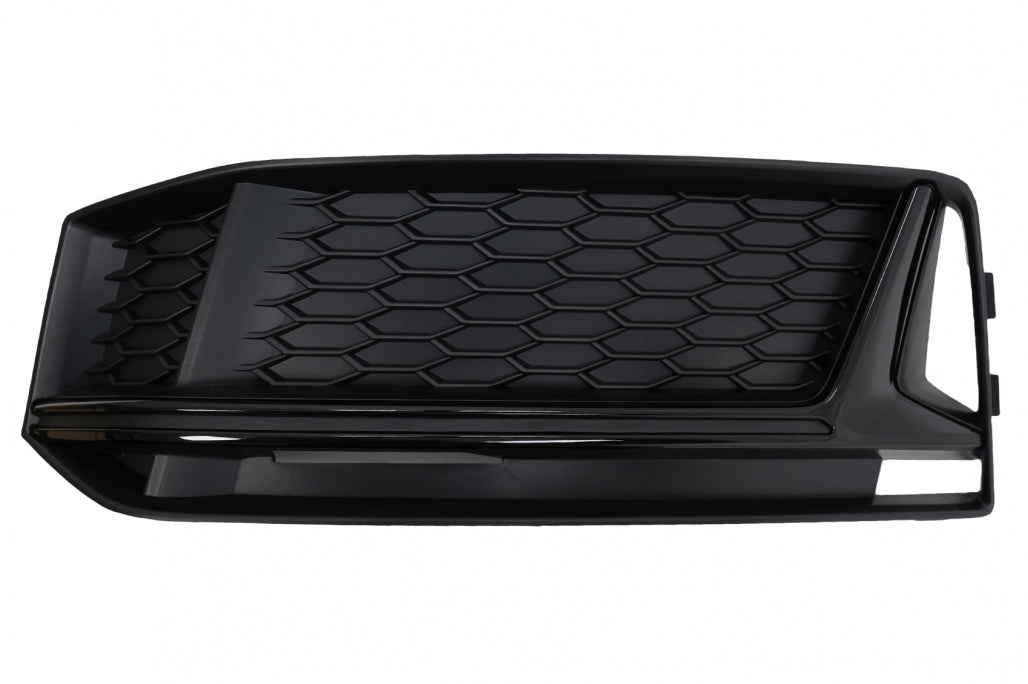 RS4 Design Black Edition Side Grilles for Audi A4 B9 Sedan / Avant S-Line (2016–2018)