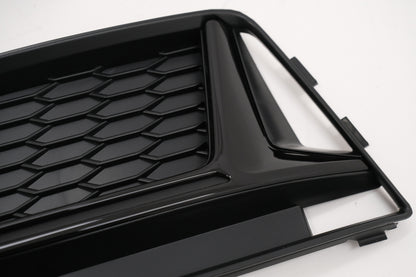 RS4 Design Black Edition Side Grilles for Audi A4 B9 Sedan / Avant S-Line (2016–2018)