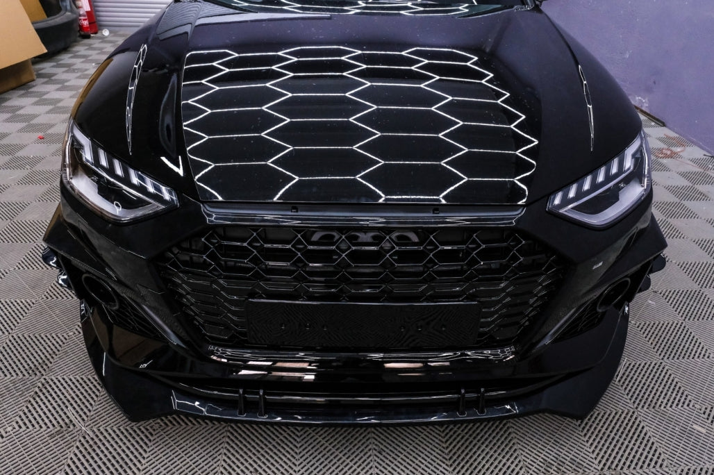 RS4 Design Front Bumper for Audi A4 B9 Facelift Sedan  Avant (2020–Up)