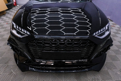 RS4 Design Front Bumper for Audi A4 B9 Facelift Sedan  Avant (2020–Up)