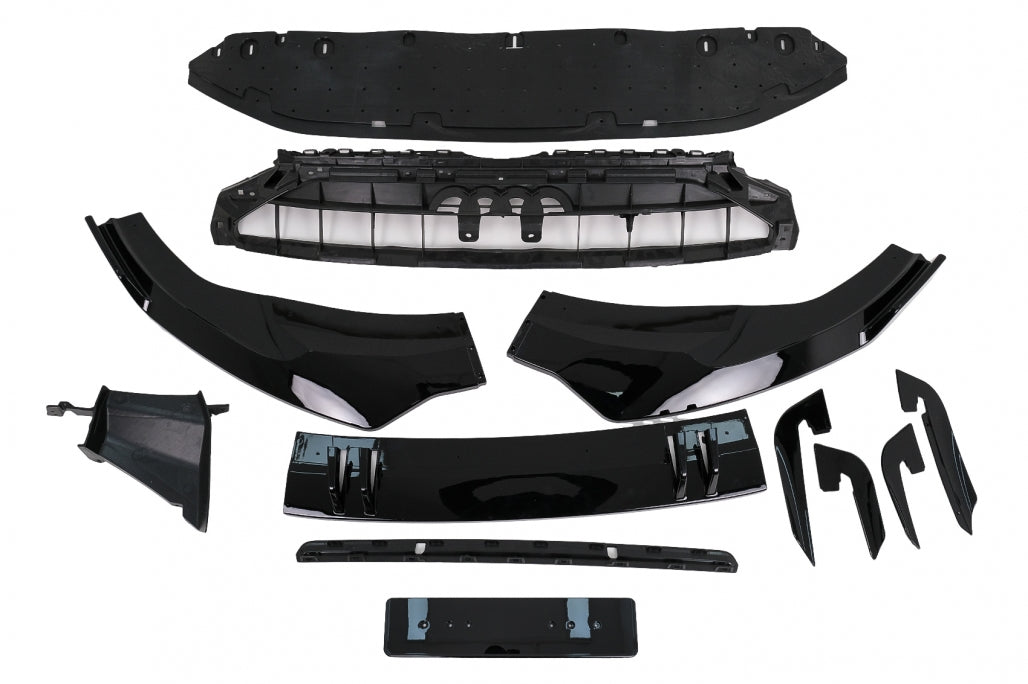 RS4 Design Front Bumper for Audi A4 B9 Facelift Sedan  Avant (2020–Up)