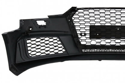 RS4 Design Front Bumper with Grille for Audi A4 B9 8W Quattro (2016–2018)