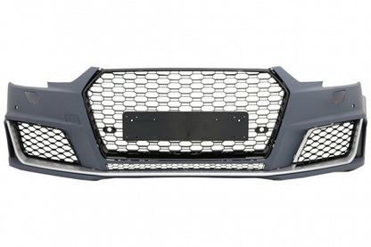 RS4 Design Front Bumper with Grille for Audi A4 B9 8W Quattro (2016–2018)