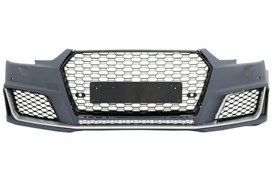 RS4 Design Front Bumper with Grille for Audi A4 B9 8W Quattro (2016–2018)
