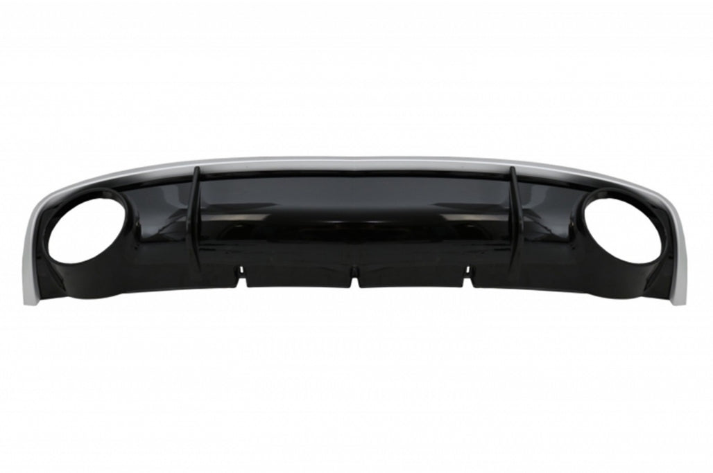 RS4 Design Front Grille & Rear Bumper Diffuser with Exhaust Tips for Audi A4 B8 Facelift (2012–2015)