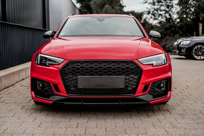RS4 Design SRA Headlight Washer Covers for Audi A4 B9 8W Limousine / Avant (2016–2018)