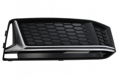 RS4 Design Silver Edition Side Grilles for Audi A4 B9 Sedan / Avant S-Line (2016–2018)