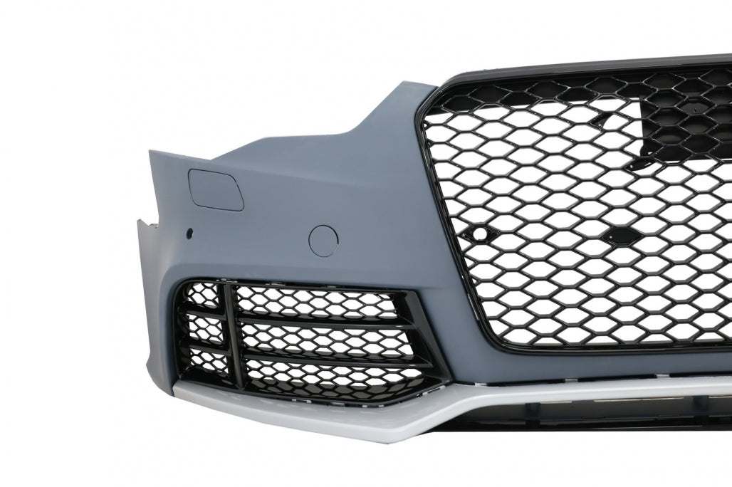 RS5 Design Front Bumper with Honeycomb Grilles for Audi A5 8T Facelift (2012–2016)