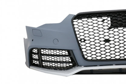 RS5 Design Front Bumper with Honeycomb Grilles for Audi A5 8T Facelift (2012–2016)