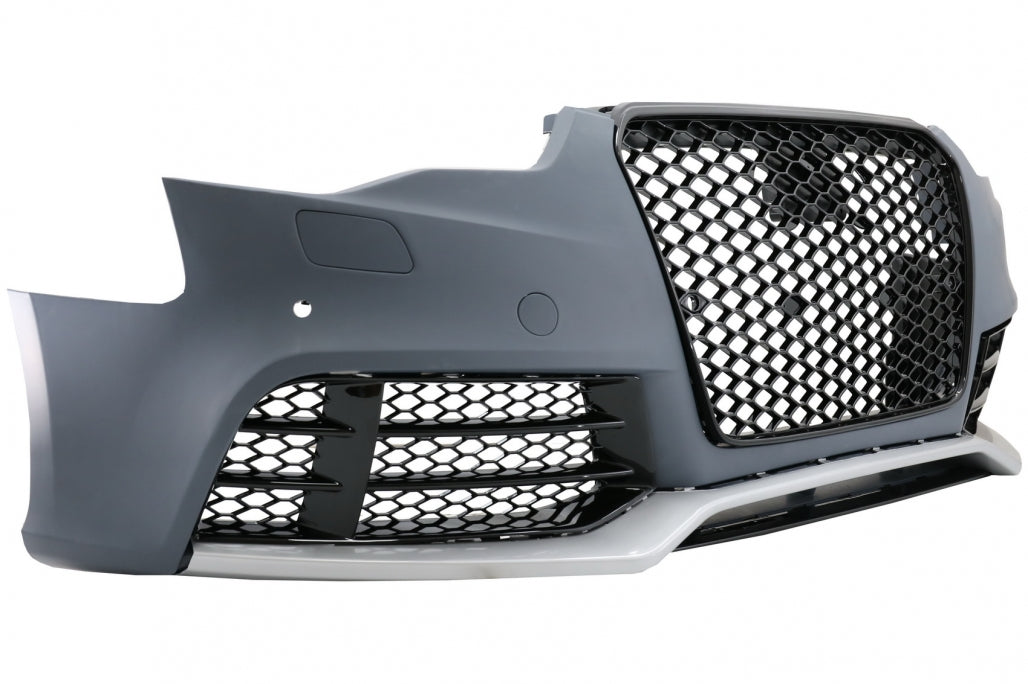 RS5 Design Front Bumper with Honeycomb Grilles for Audi A5 8T Facelift (2012–2016)