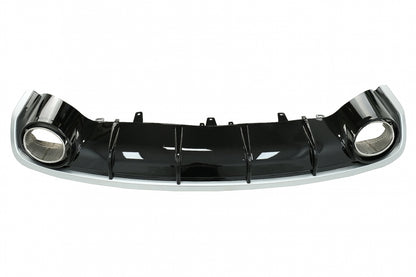 RS6 Design Front Bumper & Rear Diffuser Kit with Exhaust Tips for Audi A6 4G Facelift Sedan  Avant (2015–2018)