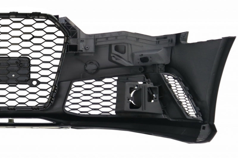 RS6 Design Front Bumper & Rear Diffuser Kit with Exhaust Tips for Audi A6 4G Facelift Sedan  Avant (2015–2018)