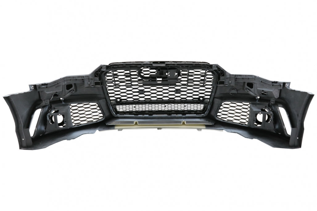 RS6 Design Front Bumper with Grille for Audi A6 C7 4G Facelift Sedan  Avant (2015–2018)