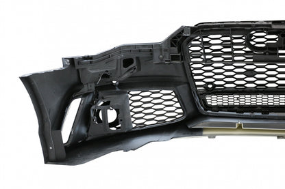 RS6 Design Front Bumper with Grille for Audi A6 C7 4G Facelift Sedan  Avant (2015–2018)