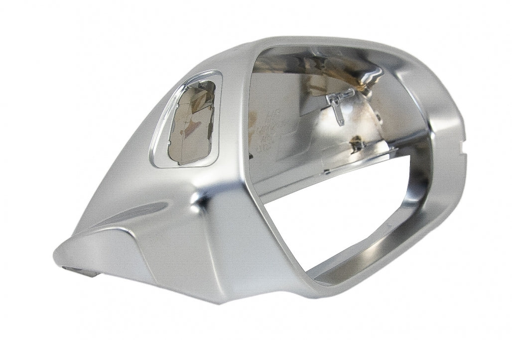 RS6 Design Mirror Covers Extinction Aluminium with Side Assist for Audi A6 C7 4G (2011–2018)