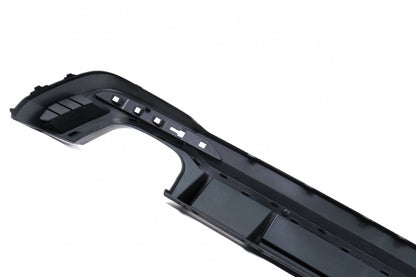 RS Design Rear Bumper Valance Diffuser with Exhaust Tips for Audi A4 B9 8W Facelift S-Line Sedan / Avant (2020–)