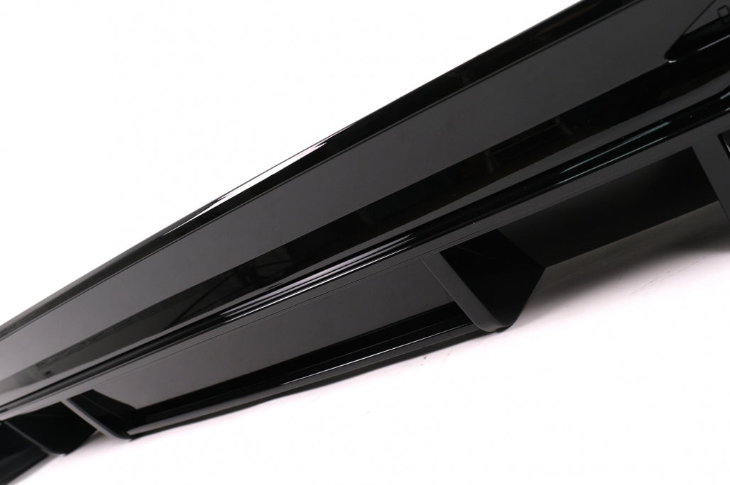 RS Design Rear Bumper Valance Diffuser with Exhaust Tips for Audi A4 B9 8W Facelift S-Line Sedan / Avant (2020–)