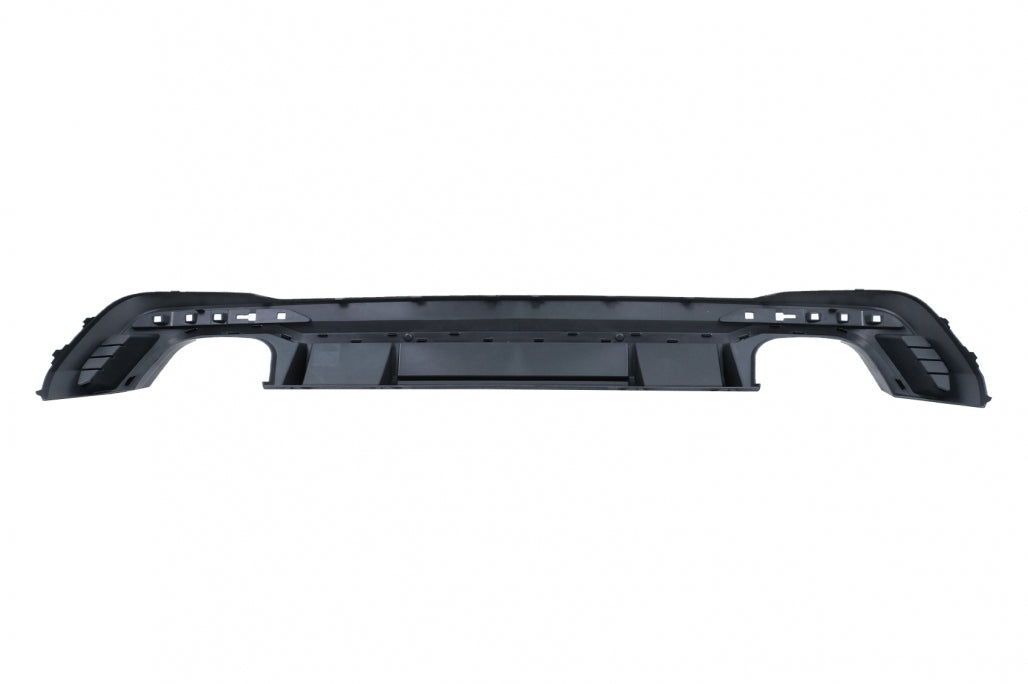 RS Design Rear Bumper Valance Diffuser with Exhaust Tips for Audi A4 B9 8W Facelift S-Line Sedan / Avant (2020–)