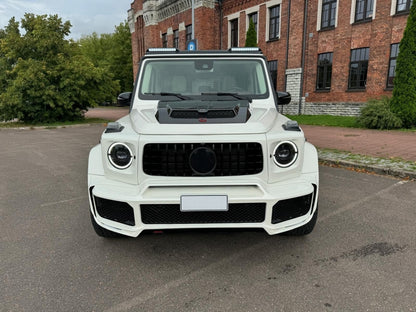 Real Carbon Hood Scoop Bonnet for Mercedes G-Class W463 (1989–2018)
