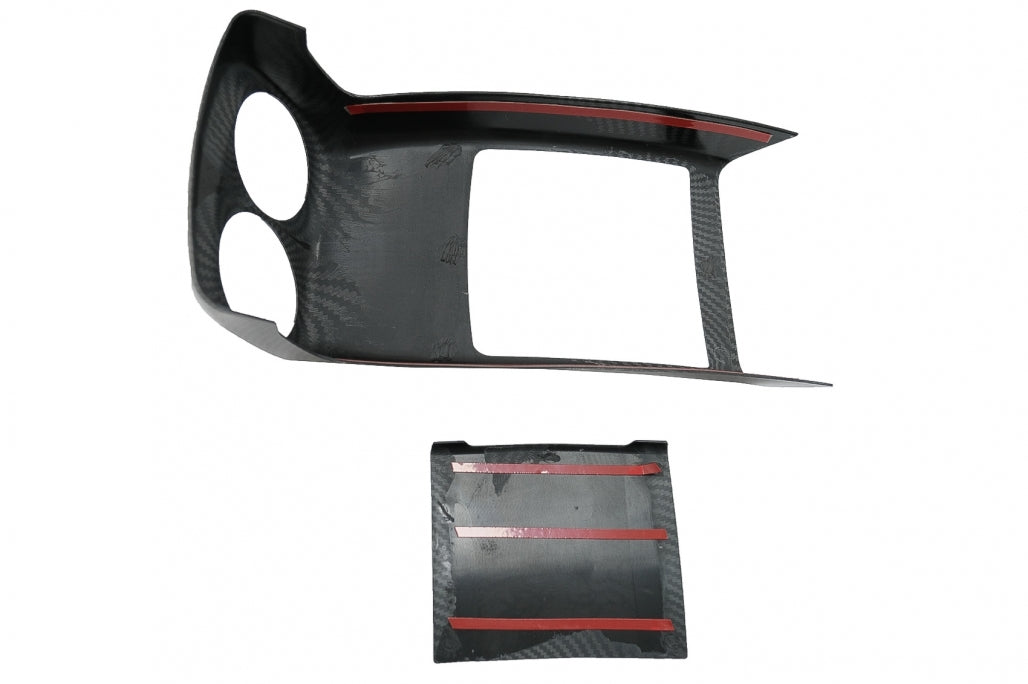 Rear Air Outlet Trim Covers Carbon Fiber Look for Mercedes A-Class W177 V177 (2018–Up)