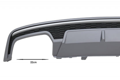 Rear Bumper Air Diffuser S7 Design for Audi A7 4G Facelift (2015–2018)