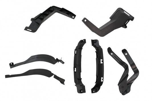 Rear Bumper Brackets Set for Mercedes S-Class W221 (2005–2012) AMG Design
