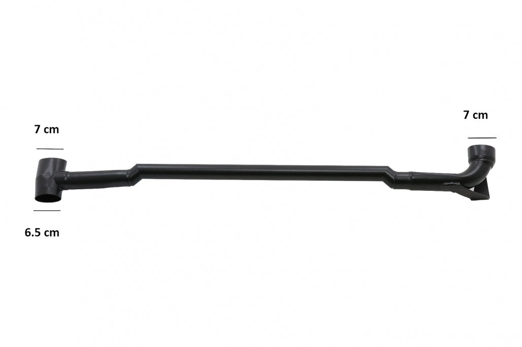Rear Bumper Diffuser C63 Design with Piano Black Exhaust Tips for Mercedes C-Class W206 S206 AMG Sport Line (2021–Up)