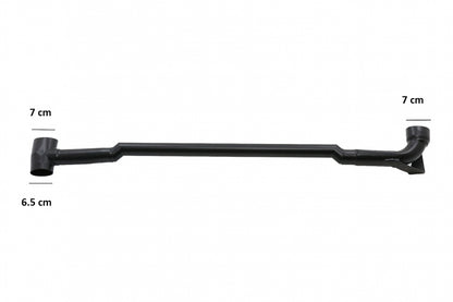 Rear Bumper Diffuser C63 Design with Piano Black Exhaust Tips for Mercedes C-Class W206 S206 AMG Sport Line (2021–Up)