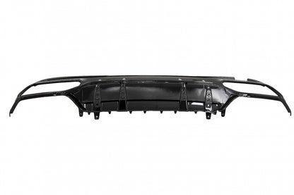 Rear Bumper Diffuser C63S Design with Black Exhaust Tips for Mercedes C-Class W205 S205 AMG Line (2014–2020)