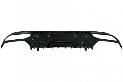 Rear Bumper Diffuser C63S Design with Chrome Tips for Mercedes C-Class W205 S205 Sport Line (2014–2020)