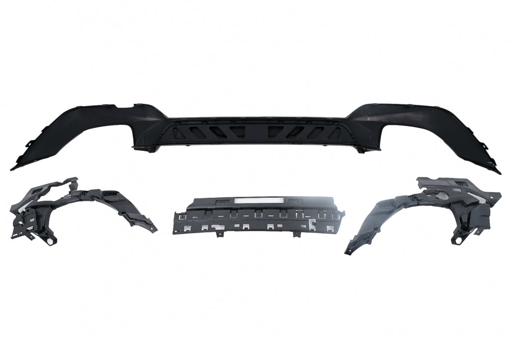 Rear Bumper Diffuser Carbon Look Insertion for BMW 3 Series G20 G21 G28 (2018–2022)