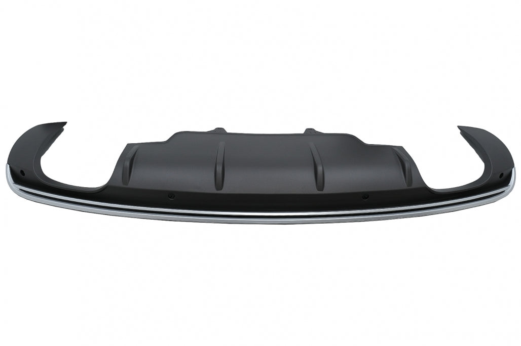 Rear Bumper Diffuser Double Outlet for Audi Q5 8R Facelift (2013–2016) S-Line