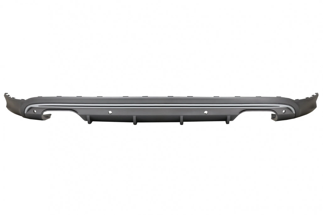 Rear Bumper Diffuser Double Outlet for Audi Q5 8R Facelift (2013–2016) SE