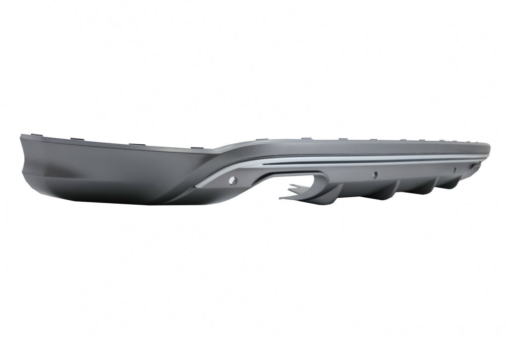 Rear Bumper Diffuser Double Outlet for Audi Q5 8R Facelift (2013–2016) SE