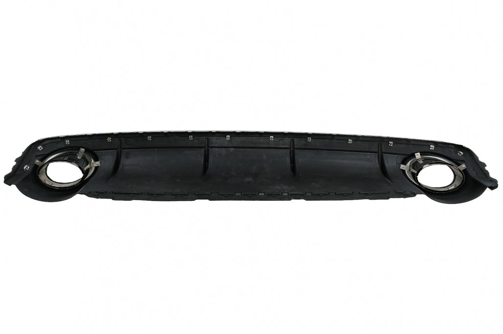 Rear Bumper Diffuser Double Outlet for Audi Q7 4M Standard Bumper (2015–2019)