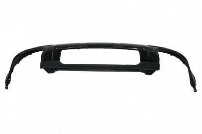 Rear Bumper Diffuser Double Outlet with Black Exhaust Tips SQ7 Design for Audi Q7 4M Facelift (2020–2025)