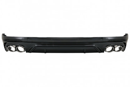Rear Bumper Diffuser Double Outlet with Exhaust Tips for Audi Q5 FY S-Line (2018–2020)