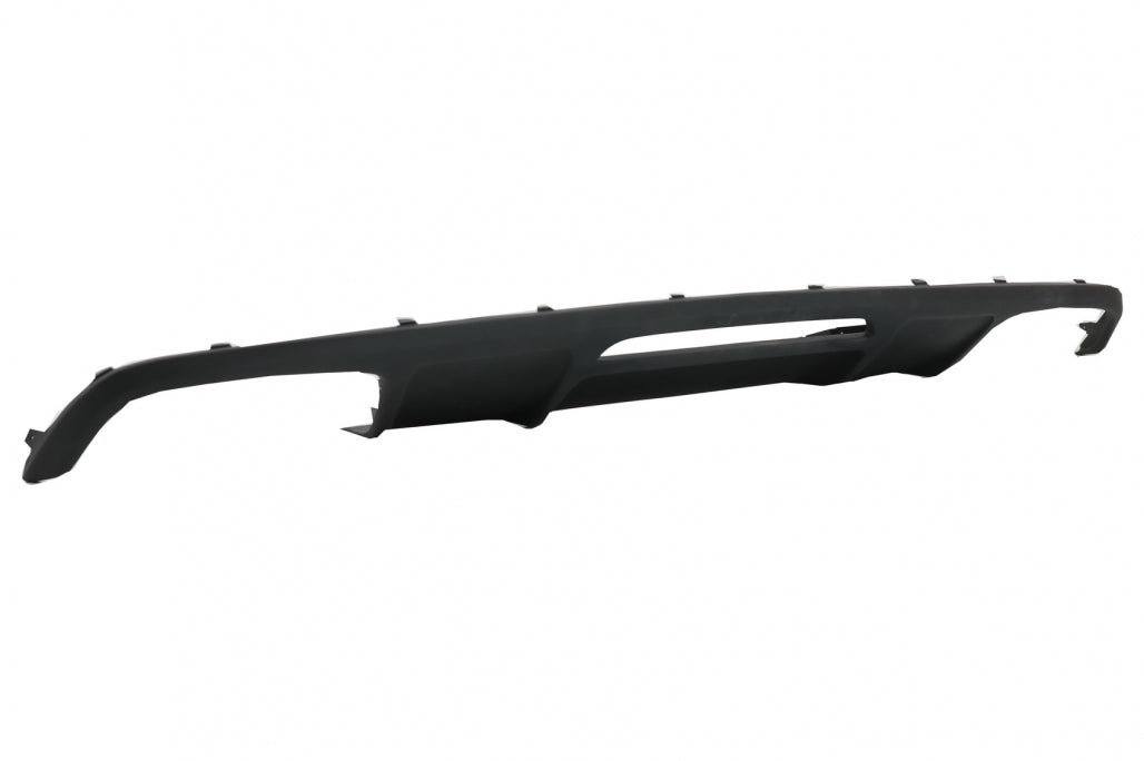 Rear Bumper Diffuser Dual Outlet for Mercedes CLS W218 Standard Bumper (2012–2017)
