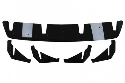 Rear Bumper Diffuser Extensions Splitters compatible with Mercedes A-Class W176 A45 Hatchback (2015-2018)