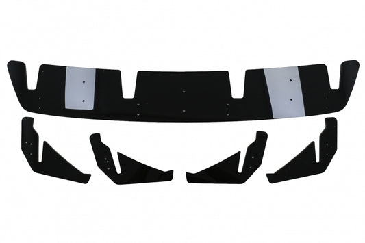 Rear Bumper Diffuser Extensions Splitters compatible with Mercedes A-Class W176 A45 Hatchback (2015-2018)
