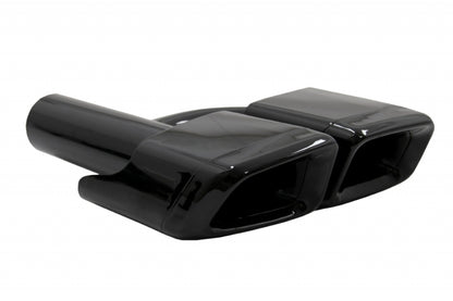 Rear Bumper Diffuser Facelift S63 S65 Design with Black Exhaust Tips for Mercedes S-Class W221 (2005–2013)