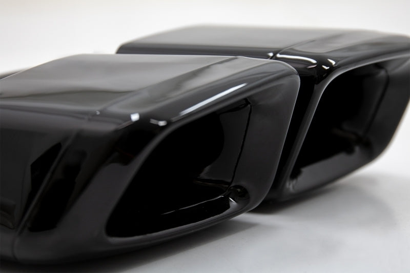 Rear Bumper Diffuser Facelift S63 S65 Design with Black Exhaust Tips for Mercedes S-Class W221 (2005–2013)